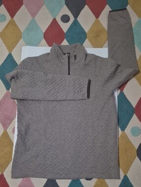 J. Crew Factory Men's Quilted Half-Zip Pullover